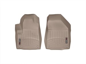 Jeep Cherokee FloorLiner - Front - WeatherTech - DigitalFit - Tan - `14-`27