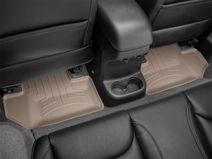 Jeep Wrangler FloorLiner - Rear - WeatherTech - DigitalFit - Tan - `18-`27