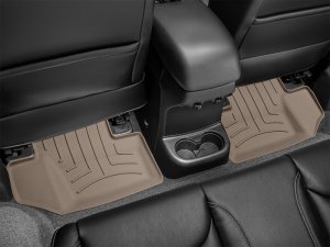 Jeep Wrangler Floor Mat Set - Rear - WeatherTech - FloorLiner HP - Tan - `18-`27