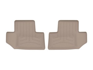 Jeep Wrangler Floor Mat Set - Rear - WeatherTech - FloorLiner HP - Tan - `18-`27 Jeep Wrangler Floor Mat Set - Rear - WeatherTech - FloorLiner HP - Tan - `18-`27