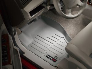 Jeep Grand Cherokee Floor Mats - Front - WeatherTech - DigitalFit - Grey - `05-`10