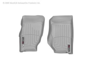 Jeep Liberty FloorLiner - Front - WeatherTech - DigitalFit - Grey - `02-`07