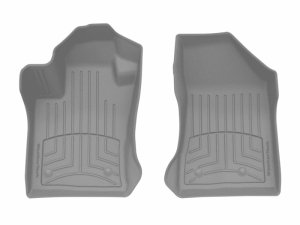 Jeep Compass Floor Mat Set - Front - WeatherTech - FloorLiner HP - Grey - `17-`26