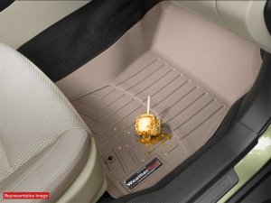 Jeep Wagoneer FloorLiner - Front - WeatherTech - DigitalFit - Grey - `24-`25