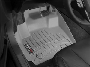 Jeep Cherokee FloorLiner - Front - WeatherTech - DigitalFit - Grey - `15-`27 Jeep Cherokee FloorLiner - Front - WeatherTech - DigitalFit - Grey - `15-`27