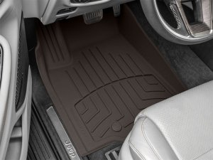 Jeep Grand Cherokee WL Floor Mat - Front - WeatherTech - FloorLiner HP - Cocoa - `22-`23