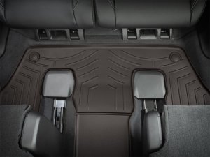 Jeep Grand Cherokee L Floor Mats - Rear - WeatherTech - DigitalFit - Cocoa - `21-`27