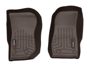Jeep Wrangler FloorLiner - Front - WeatherTech - DigitalFit - Cocoa - `14-`16 Jeep Wrangler FloorLiner - Front - WeatherTech - DigitalFit - Cocoa - `14-`16