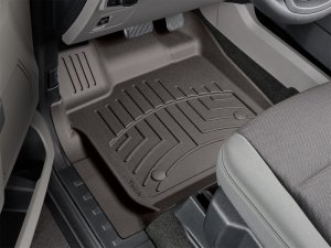 Jeep Renegade Floor Mats - Front - WeatherTech - FloorLiner HP - Cocoa - `15-`21 Jeep Renegade Floor Mats - Front - WeatherTech - FloorLiner HP - Cocoa - `15-`21