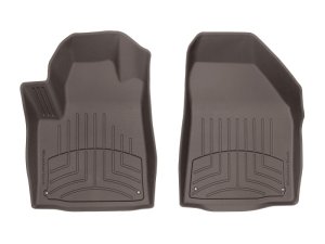 Jeep Cherokee Floor Mat - Front - WeatherTech - FloorLiner HP - Cocoa - `16-`27 Jeep Cherokee Floor Mat - Front - WeatherTech - FloorLiner HP - Cocoa - `16-`27