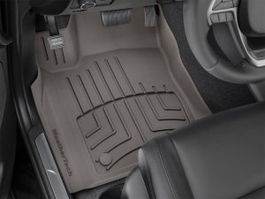 Jeep Grand Cherokee Floor Mat Set - Front - WeatherTech - FloorLiner HP - Cocoa - `16-`27