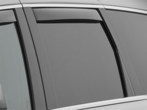 Jeep Grand Cherokee Rear Side Window Deflectors - WeatherTech - Dark Smoke - `11-`27