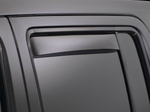 Jeep Grand Cherokee Rear Side Window Deflectors - WeatherTech - Dark Smoke - `11-`27 Jeep Grand Cherokee Rear Side Window Deflectors - WeatherTech - Dark Smoke - `11-`27
