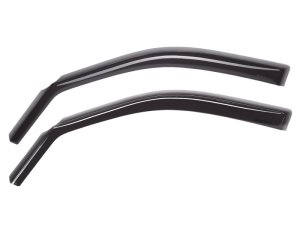 Jeep Cherokee Wind Deflectors - Rear - WeatherTech - Side Window Deflector - Matte Black - `14-`23