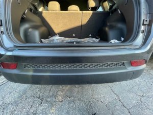 Jeep Compass BumperTopper - Rear - WeatherTech - `17-`24 Jeep Compass BumperTopper - Rear - WeatherTech - `17-`24