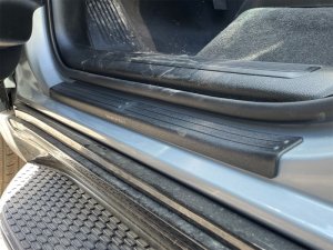 Jeep Grand Wagoneer Door Sill Protector - WeatherTech - Black - `23-`24 Jeep Grand Wagoneer Door Sill Protector - WeatherTech - Black - `23-`24