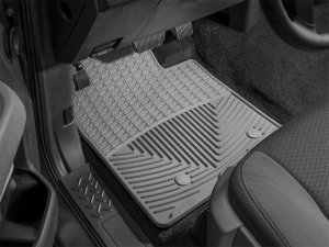 Jeep Wrangler Floor Mats - Front - WeatherTech - All-Weather - Grey - `97-`06