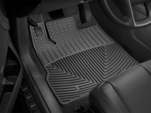 Jeep Cherokee Floor Mats - Front - WeatherTech - All-Weather Rubber - Black - `14-`27 Jeep Cherokee Floor Mats - Front - WeatherTech - All-Weather Rubber - Black - `14-`27