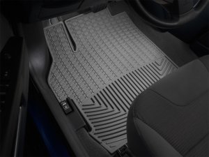 Jeep Cherokee Floor Mats - Front - WeatherTech - All-Weather - Grey - `14-`27