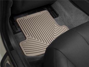 Jeep Cherokee Floor Mats - Front - WeatherTech - All-Weather - Tan - `14-`27