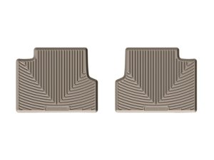 Jeep Cherokee Rubber Mats - Rear - WeatherTech - Tan - `14-`27