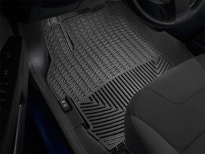 Jeep Wrangler Unlimited Floor Mats - Front + Rear - WeatherTech - Rubber - Black - `14-`27