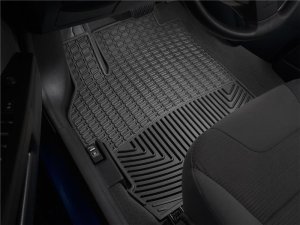 Jeep Wrangler Unlimited Floor Mats - Front + Rear - WeatherTech - Rubber - Black - `14-`27