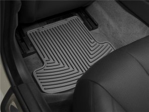 Jeep Wrangler Floor Mats - Front - WeatherTech - All-Weather Rubber - Black - `14-`15
