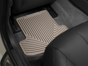 Jeep Wrangler Unlimited Rubber Floor Mats - Front - WeatherTech - All-Weather - Tan - `14-`16 Jeep Wrangler Unlimited Rubber Floor Mats - Front - WeatherTech - All-Weather - Tan - `14-`16