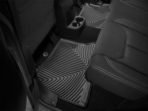 Jeep Wrangler Rear Rubber Mats - WeatherTech - Black - `14-`27 Jeep Wrangler Rear Rubber Mats - WeatherTech - Black - `14-`27