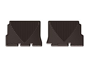 Jeep Wrangler Rubber Mats - Rear - WeatherTech - All-Weather - Cocoa - `14-`16 Jeep Wrangler Rubber Mats - Rear - WeatherTech - All-Weather - Cocoa - `14-`16