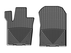 Jeep Grand Cherokee Floor Mats - Front - WeatherTech - Rubber, All-Weather - Black - `13-`27