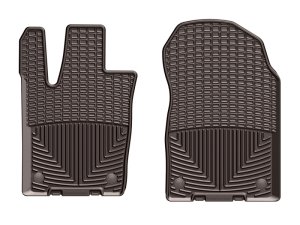 Jeep Grand Cherokee Floor Mats - Front - WeatherTech - Rubber - Cocoa - `16-`27