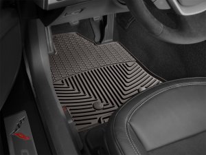 Jeep Grand Cherokee Floor Mats - Front - WeatherTech - Rubber - Cocoa - `16-`27