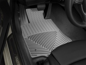 Jeep Grand Cherokee Floor Mats - Front - WeatherTech - Rubber - Grey - `16-`27