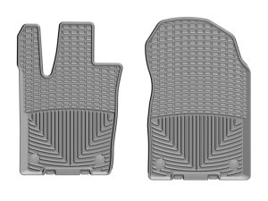 Jeep Grand Cherokee Floor Mats - Front - WeatherTech - Rubber - Grey - `16-`27