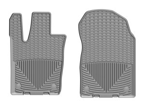 Jeep Grand Cherokee Floor Mats - Front - WeatherTech - Rubber - Grey - `16-`27