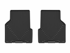 Jeep Compass Floor Mats - Rear - WeatherTech - All-Weather - Black - `17-`26