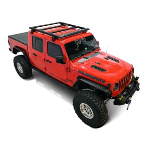 Jeep Gladiator Roof Rack - Westin - Mesa - Textured Black - `20-`26