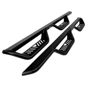 Jeep Wrangler JK Unlimited Nerf Bars - Westin - Outlaw Drop - Black - `07-`18