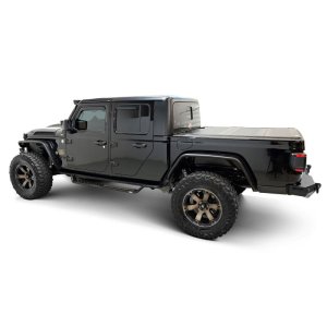 Jeep Gladiator Running Boards - Westin - Outlaw Drop - Tex. Blk - `20-`25