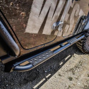 Jeep Wrangler JL Unlimited Rock Slider - Westin - XTS - Textured Black - `18-`23
