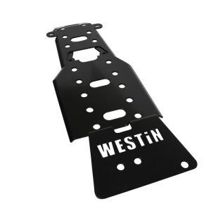 Jeep Wrangler Skid Plate - Westin - Transmission Pan - Textured Black - `07-`11