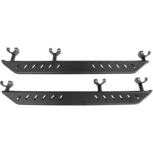 Jeep Wrangler Unlimited Rock Rail Steps - Westin - Triple Tube - Textured Black - `07-`17