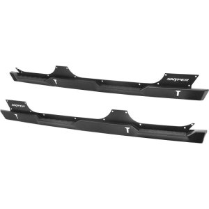 Jeep Wrangler Unlimited Rock Slider Steps - Westin - Snyper - Textured Black - `07-`17