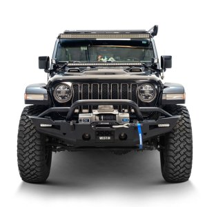Jeep Wrangler Bumper - Front - Westin - XTS - Textured Black - `18-`25