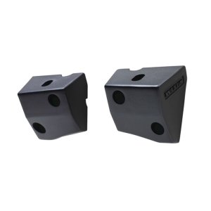 Jeep Wrangler Light Mounts - Lower Pillar - Westin - Snyper - Textured Black - `07-`17