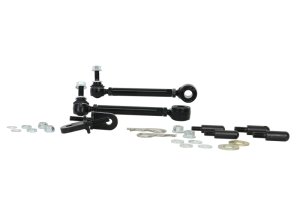 Jeep Wrangler Sway Bar Link Kit - Front - Whiteline - Heavy Duty Quick Release - `98-`06