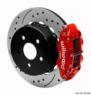 Jeep JT Brake Kit - Rear - Wilwood - Narrow Superlite 4R - Red - `20-`27