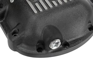Jeep Dana 30 Differential Cover - aFe - Pro Series Machined Fins - Black - `97-`15